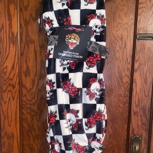Ed Hardy Printed OVERSIZED THROW!